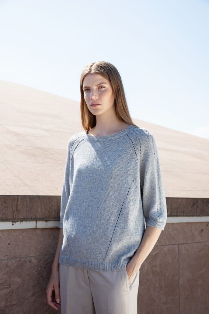 Tonet Blauer Pullover