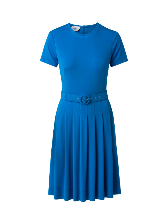 Blaues T-Shirt Kleid von Akris Punto